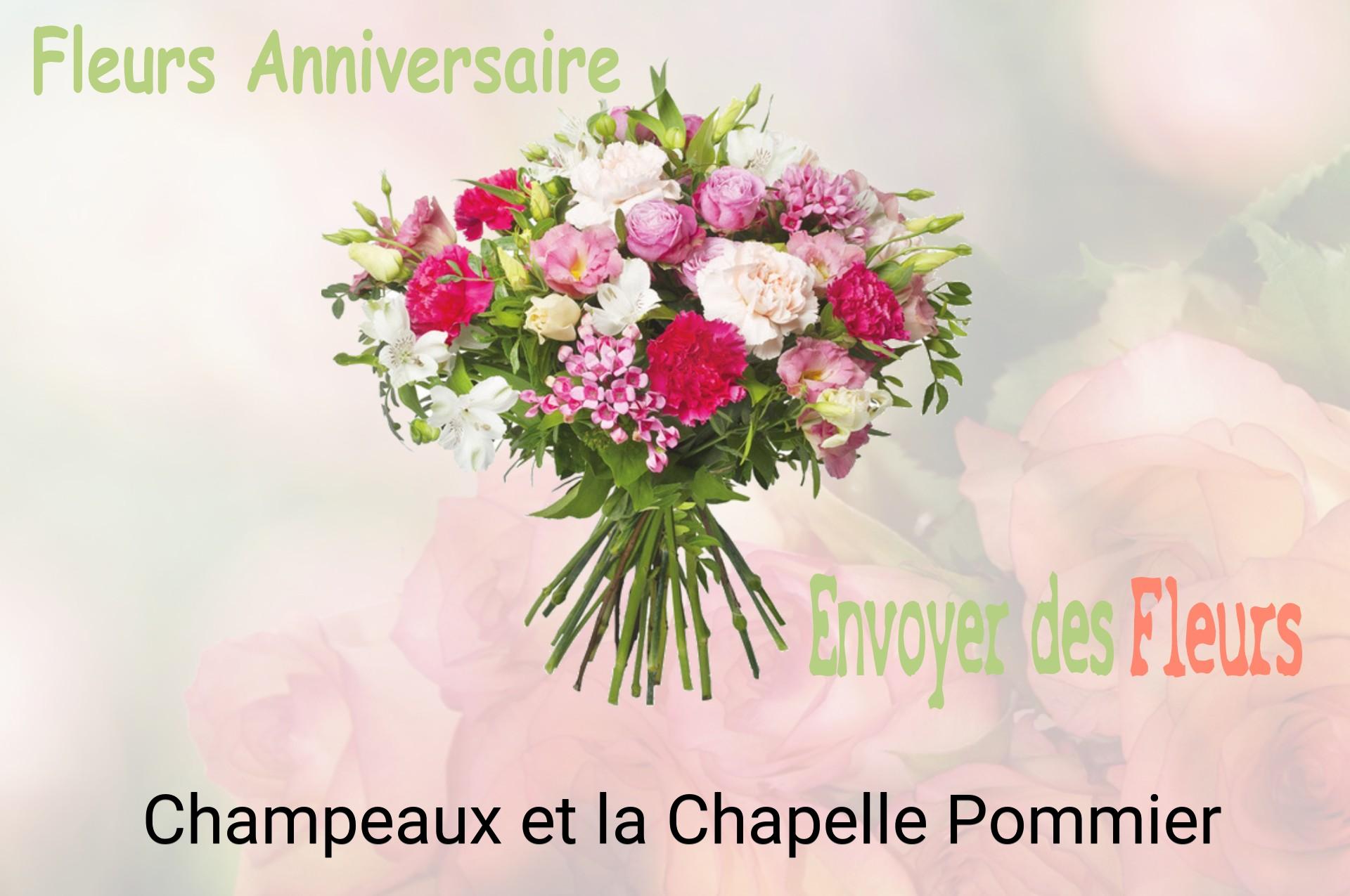 Bouquet de fleurs d’anniversaire livré à Champeaux-et-la-Chapelle-Pommier